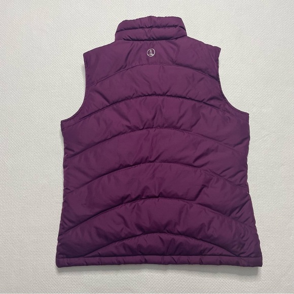 Lands’End Puffer Vest Burgundy Women’s Size Small (6-8) LandsEnd - Picture 2 of 13